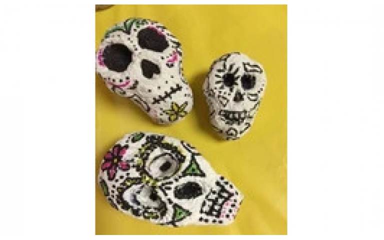 Fast Mache Sugar Skulls